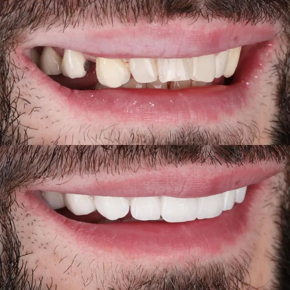 Dental clinic professional services and modern equipment